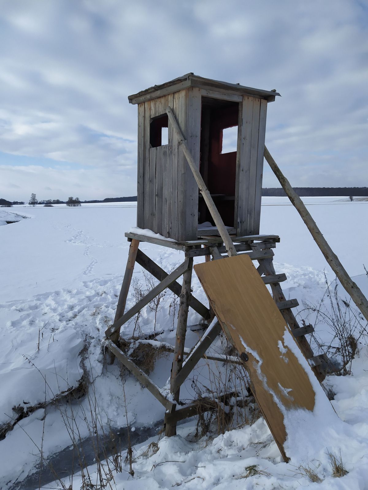 Vyfoceno u obce Stříbrnice❄️